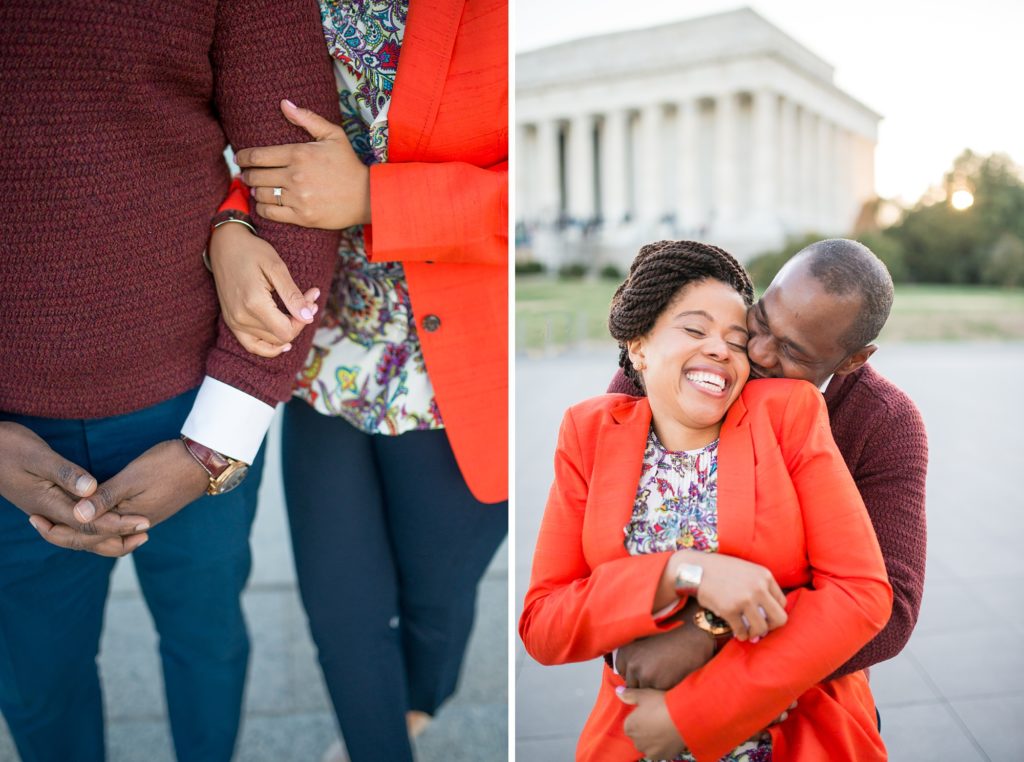 Lincoln Memorial Engagement Session