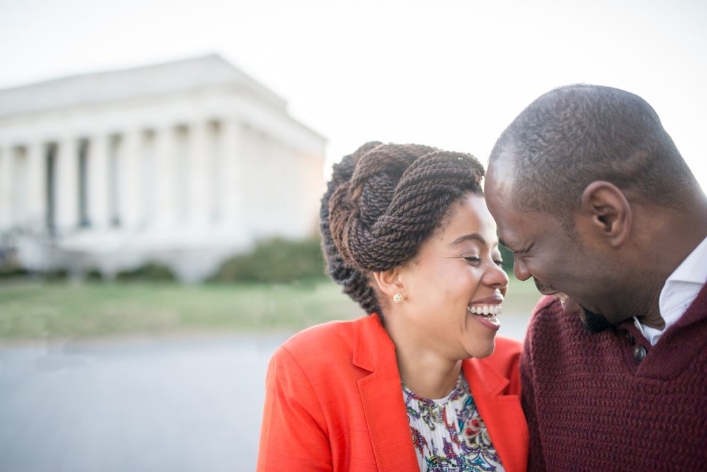 Lincoln Memorial Engagement Session