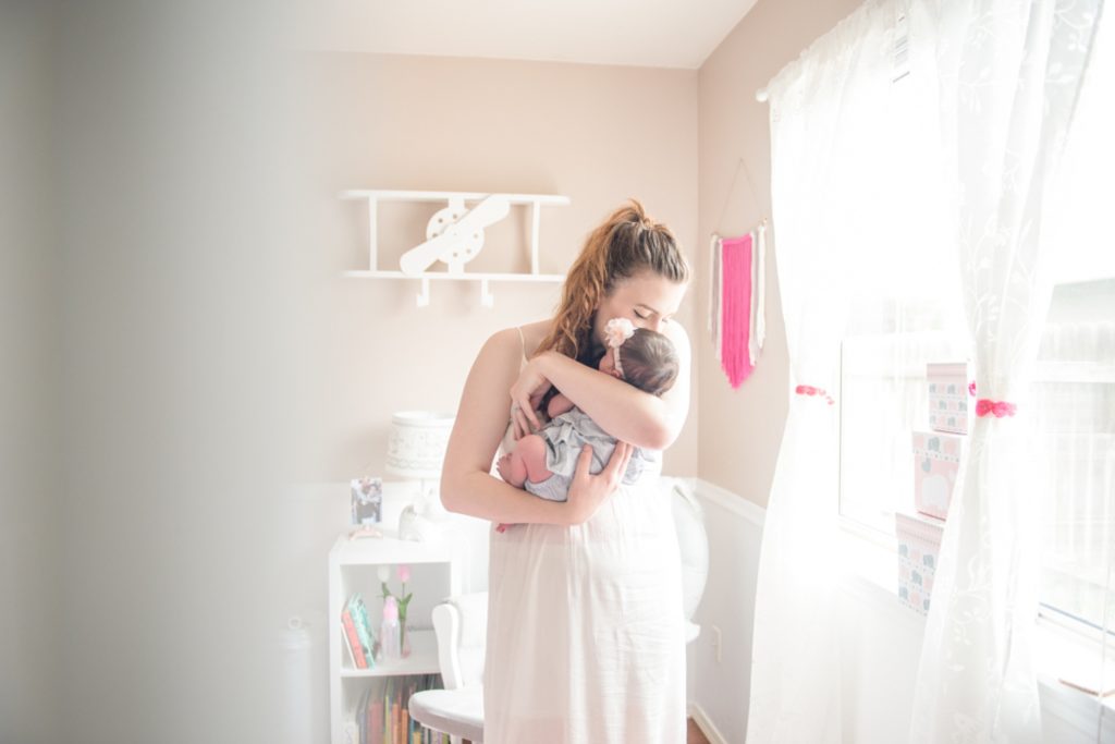 Northern Virginia Lifestyle Newborn Photo