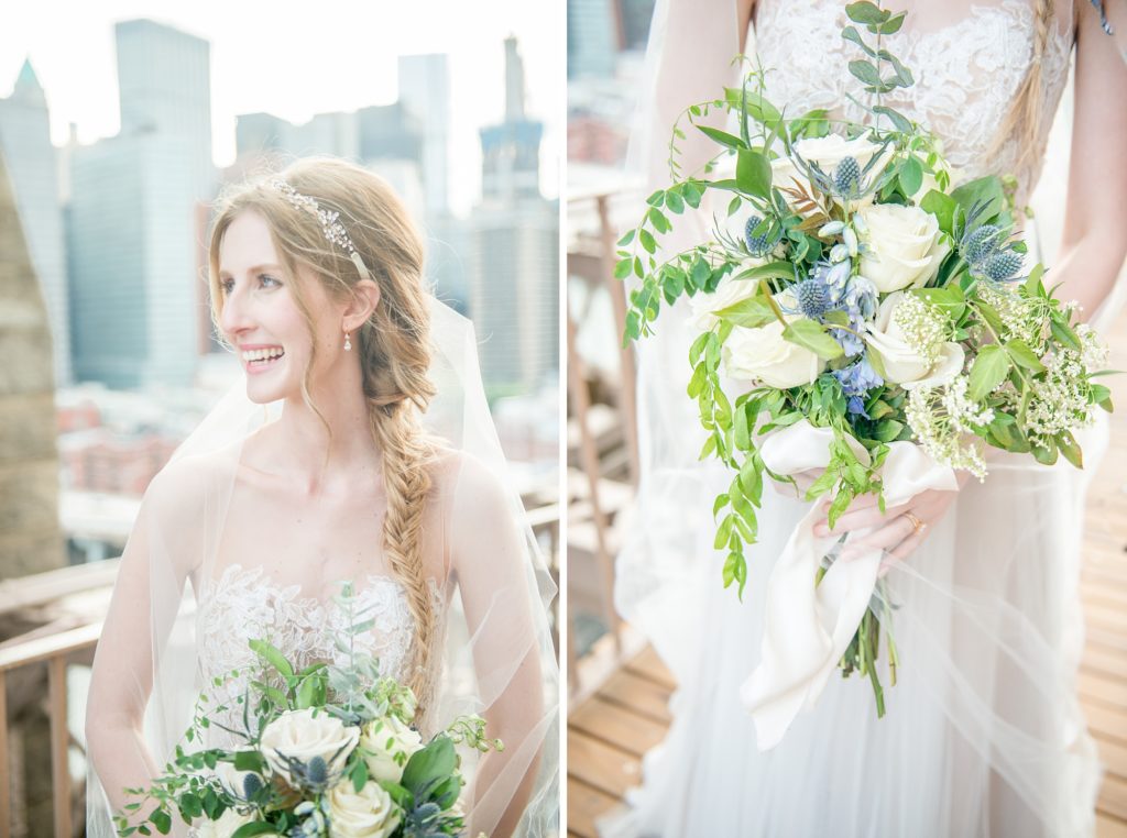 Brooklyn Bridge Wedding Photograph