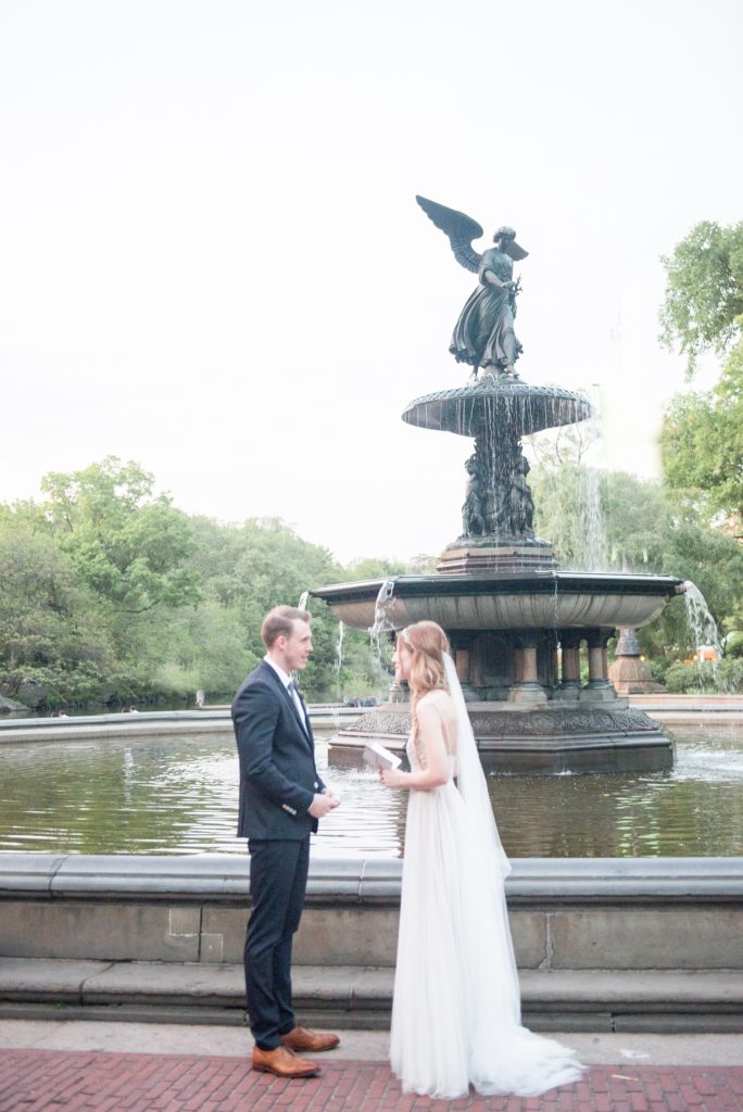 Central Park Wedding Photo