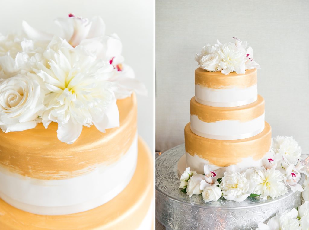 Charm City Cakes Gold Wedding Cake