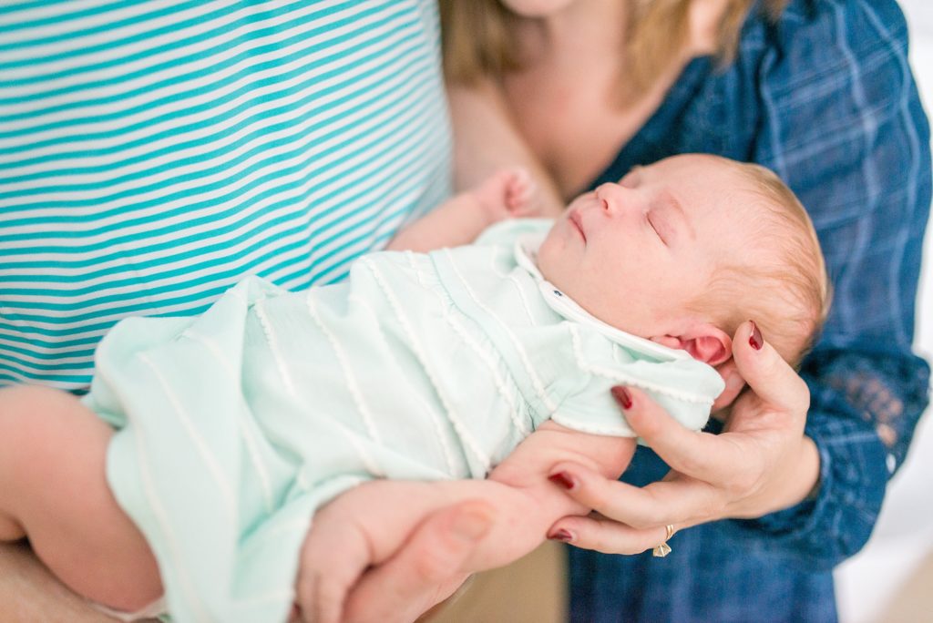 Lifestyle Newborn Photographer Washington DC