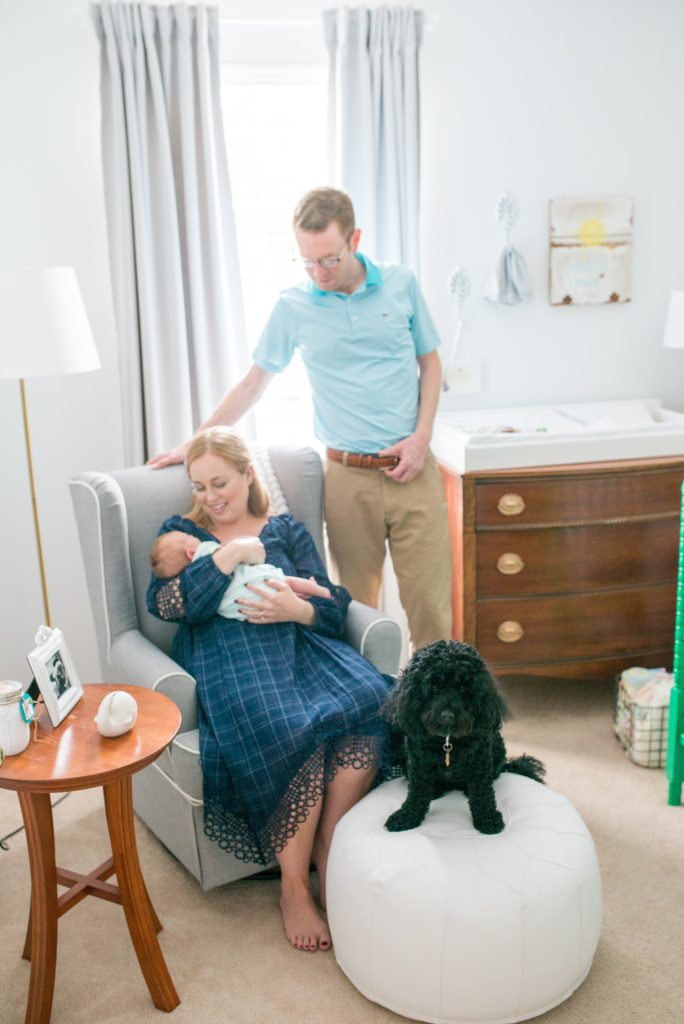 Lifestyle Newborn Photographer Washington DC