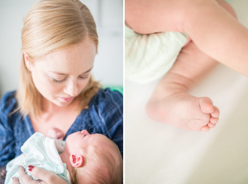 Lifestyle Newborn Photographer Washington DC