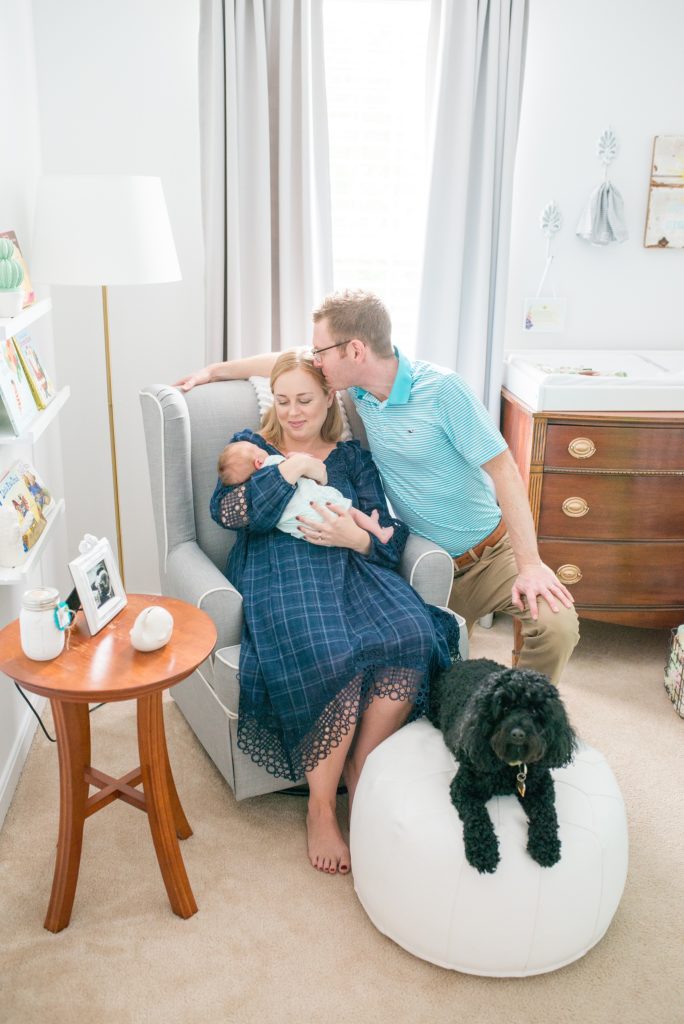 Lifestyle Newborn Photographer Washington DC